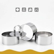 Nuevos Prácticos Moldes Prensa Acero Inoxidable Terrinas Utensilios Tartas de Queso