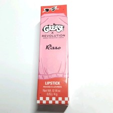 Lápiz labial Grease x Revolution Rizzo rojo 0,14 oz/4 g nuevo con caja envío gratuito