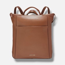 Bolso Mochila Convertible Grand Ambition Para Mujer Cole Haan Cuero Guijarro Marrón