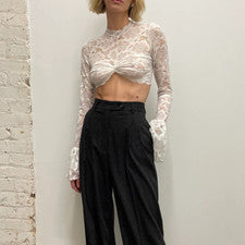 Mujer Moda Tendencia Sexy Genial Simple Informal Transparente Camiseta Prendas para el torso Ajustadas