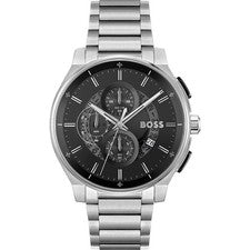 Hugo Boss Orologio 1514191 45MM Acciaio Quarzo