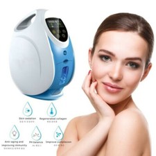 LED Cuidado de la Piel Facial O2To Derm Oxígeno Chorro Terapia Domo Máscara Máquina de Pulverización de Oxígeno