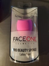 FACEONE COSMETICS 3-en-1 Pro Beauty esponja ROSA 704870 ¡NUEVO EN PAQUETE! ¡ENVÍO GRATUITO!