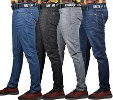 Pantalones de mezclilla básicos regulares de moda clásica Firetrap para hombre