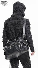 Bolso de Hombro Diablo Moda Negro Gótico Punk Calavera Multicapa Cadena