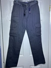 The Image Pantalones cargo Hombre 29/30 Negro Nuevo con Etiquetas Ropa de Trabajo Táctica Ropa de Calle