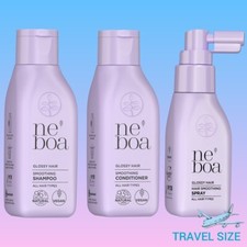 Neboa Champú Acondicionador Suavizante Cabello Brillante Mascarilla Spray Agua Laminar Viaje