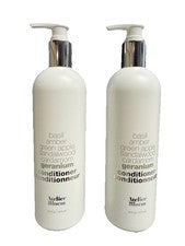 PACK 2 ACONDICIONADORES Atelier Bloem 16 fl oz geranio manzana sándalo albahaca ámbar