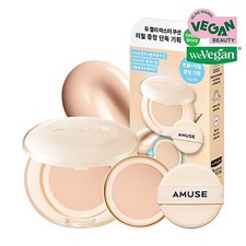 Cojín AMUSE Dew Jelly Master 15 g + recarga 15 g SPF38 PA+++ 24 F/W K-Beauty