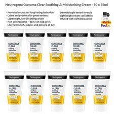 Neutrogena Cúrcuma Clear Crema Hidratante Calmante Facial 10x75ml