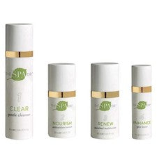 THE SPA DR. Kit facial de 4 pasos. Anti Agin, Orgánico, Ph Equilibrado Envío Gratis