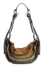 Bolso para mujer Isabel Marant gamuza bloques de color medianaia mujer raro diseñador modelo L