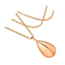 Collar Difusor Aromaterapia Collar Perfume Titanio Acero Colgante