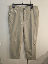 Pantalones estilo golf Banana Republic para hombre 34 X 29 tostados nuevos con etiquetas