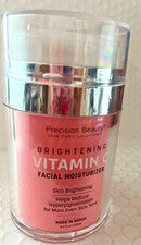 PRECISIÓN BELLEZA CUIDADO DE LA PIEL ILUMINADORA VITAMINA C HIDRATANTE FACIAL 3.4FLOZ