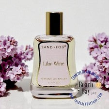 Rodillo de aceite de perfume SAND + FOG LILA WINE 1,7 FL OZ nuevo fresco auténtico