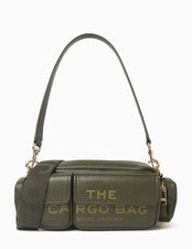 Bolso de hombro de cuero Marc Jacobs The Cargo - Bosque