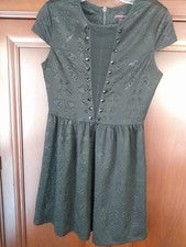 Vestido para mujer Material Girl cremallera trasera talla S nuevo sin etiquetas