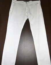 Pantalón Sottotono Blanco Para Hombre Informal Italia Talla US 40 EU 56