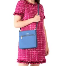 Nuevo Bolso Bandolera Kate Spade Sadie North Mujer en Color Arándano Fresco