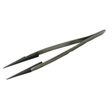 Pinza de acero con punta de plástico puntiaguda para reparación de relojes F91595