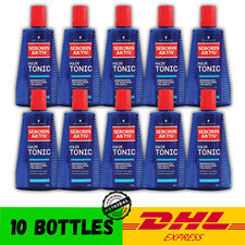 10x Schwarzkopf Seborin Aktiv tónico capilar 300 ml cuidado del cuero cabelludo anticaspa Alemania