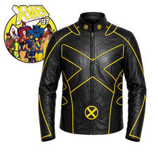 Wolverine X-Men Chaqueta de Cuero Pantalones Disfraz Logan Juegos con disfraces Traje de Halloween