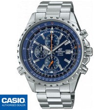 CASIO EF-527D-2AVUEF⎪EF-527D-2AV⎪EDIFICE⎪Hombre⎪CASIO PILOTO⎪Azul⎪Casio Aviator