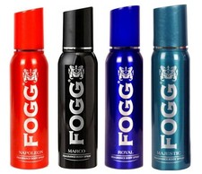 Fogg Fresh Body Spray Para Hombres Combo PACk De 4,120 * 4 = 480 ml ENVÍO GRATUITO