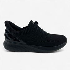 Zapatilla deportiva Kizik Athens negra con suela negra para hombre