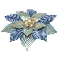 Decoración colgante decoraciones para el hogar flor escultura metal flores arte de pared
