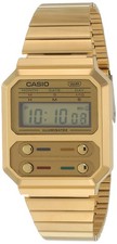 Reloj Casio Vintage Digital Tono Dorado Unisex A100WEG-9ADF