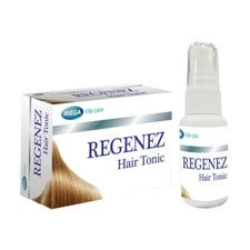 Spray tónico capilar Regenez cuidado cabello y cuero cabelludo 30 ml.