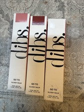 Paquete de 3 bálsamos brillantes dibs beauty paquete de 3