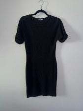 Vestido Nova negro mediano de moda para mujer