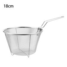 Cesta de colador de freír antiadherente con asa para tareas de cocina