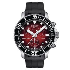 Reloj para hombre Tissot Seastar 1000 cronógrafo de cuarzo T120.417.17.421.00