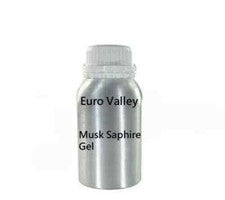 Aceite Attar Natural GEL DE ZAFIRO ALMIZCLE Euro Valley Fragancia Exclusiva de Larga Duración