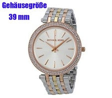 Michael Kors MK3203 Reloj Mujer Darci Brillo Cristales Acero Inoxidable Correa Ø39mm