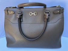 Nuevo Salvatore Ferragamo Mujer Bolso Cartera Batik Bolso de Hombro Saffiano