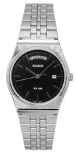CASIO Estándar Cuarzo esfera Negro Vestido MTP-B146D-1AV de los hombres Reloj