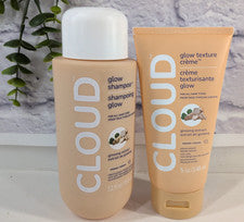 ¡NUEVO LOTE 2!🌤️Cloud Glow Champú 12oz y Crema Textura 5oz Extracto de Ginseng Vegano