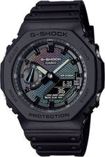 Reloj Hombre CASIO G-SHOCK GA-2100RW-1A Negro Ana-Digi Nuevo en caja bioplástico