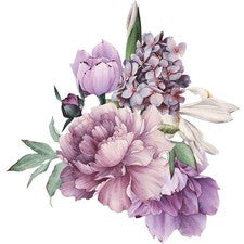 Pegatina de pared extraíble para pintura de flores de peonía arte mural calcomanía PVC decoración de habitaciones para e