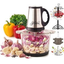 Peladora de ajo automática inteligente con cuchillas dobles - Herramienta de cocina eficiente