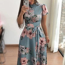 2024 Vestidos Ropa De Moda Para Mujer Largos Casuales Elegante Encaje De Verano