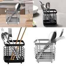 Soporte de cubiertos cesta de goteo soporte de cubiertos soporte de utensilios desagüe de cubiertos cocina