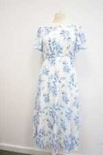 Vestido mujer Mamarella Dress moda maternidad azul blanco talla 34 nuevo