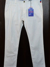 Pantalón AT.P.CO Blanco Hombre Informal Italia Talla US 40 EU 56