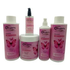 Orion Metamorfosis Keratina Kit de Cuidado del Cabello Champú Acondicionador Mascarilla Suero